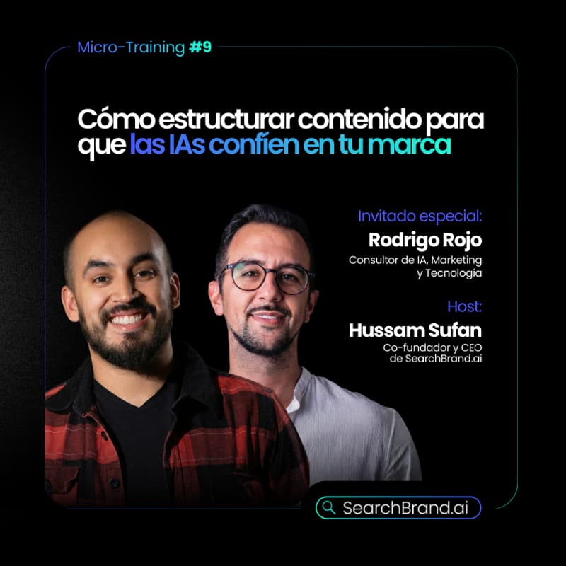 Cover Image for Micro-Training #9 | Cómo estructurar contenido para que las IAs confíen en tu marca