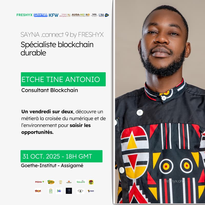 Cover Image for Que fait un spécialiste en blockchain durable ? | SAYNA .connect 9