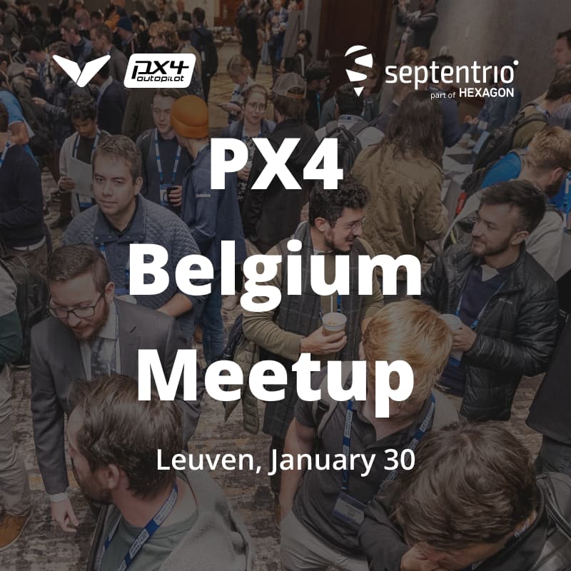 Cover Image for PX4 Community Meetup @ Leuven, Belgium