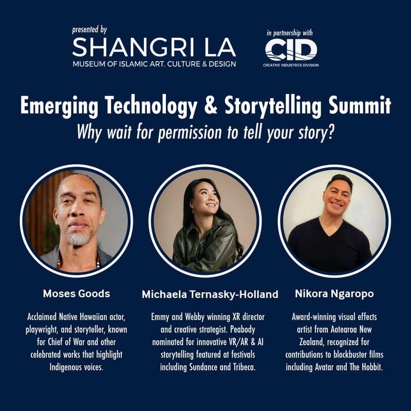Cover Image for Emerging Technology & Storytelling Summit