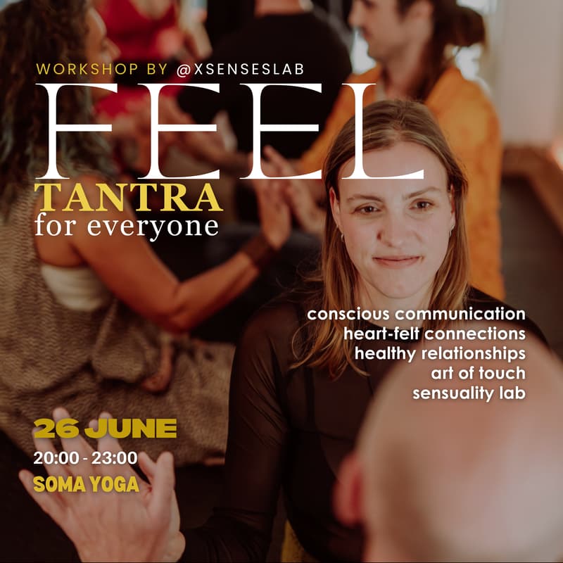 Cover Image for TANTRA Temple by X SENSES LAB; guided through connection games & rituals