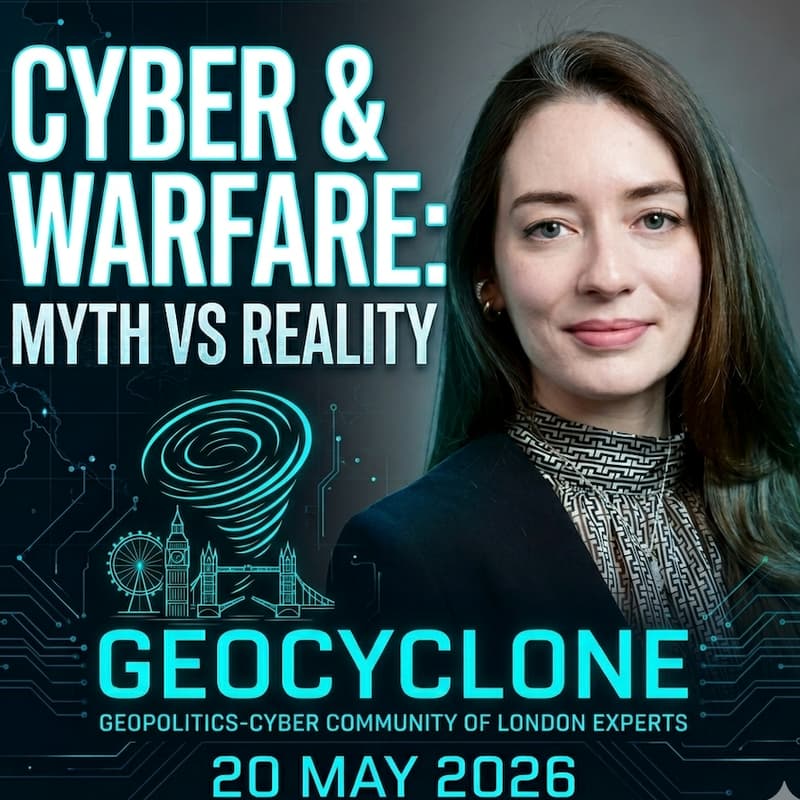 Cover Image for GeoCyclone: Cyber & Warfare - Myth Vs Reality - 20 May 26 (Student Sign-Up)