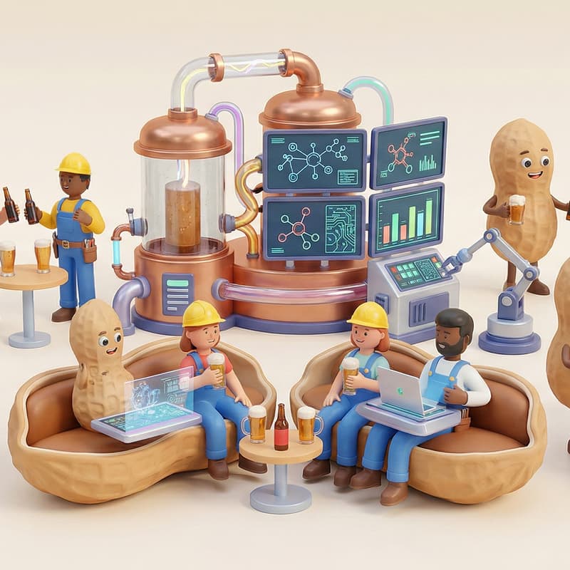 Cover Image for Beer Nuts: A PB&J Snack