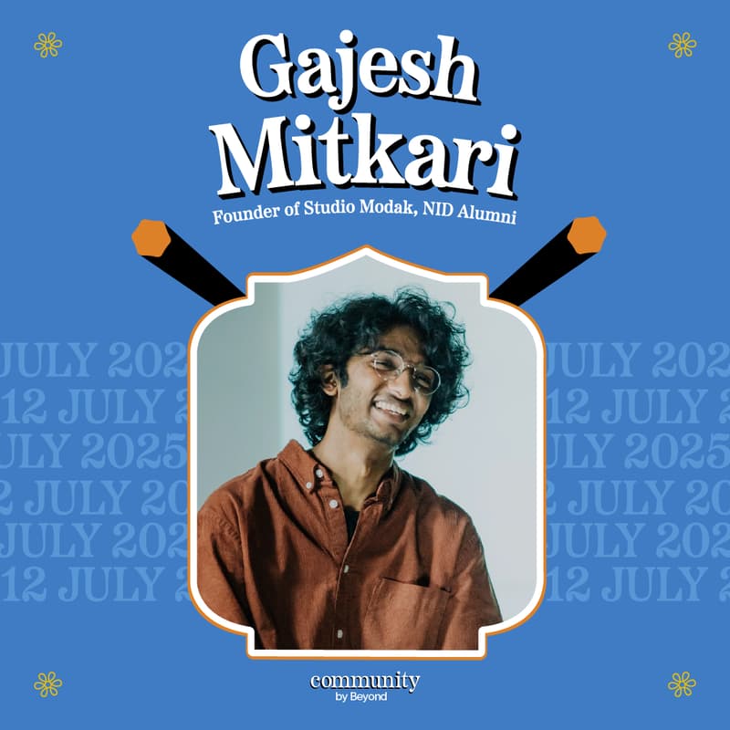 Cover Image for Reviving and Relooking at Indian Design ft. Gajesh Mitkari