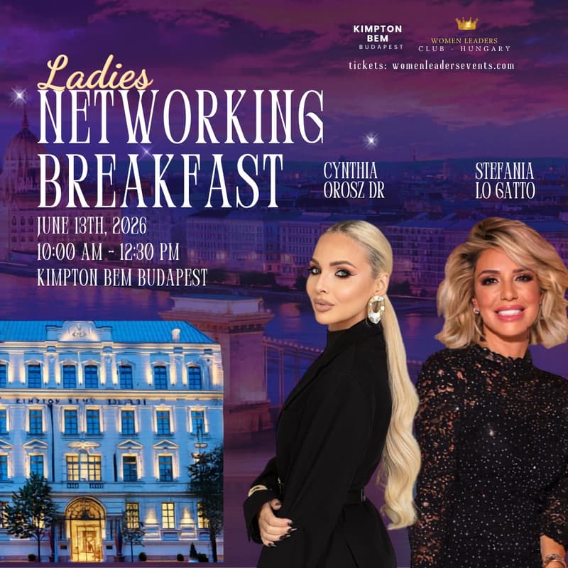 Cover Image for Vállalkozói Networking Reggeli Cynthia Orosz és Stefania Lo Gatto társaságában