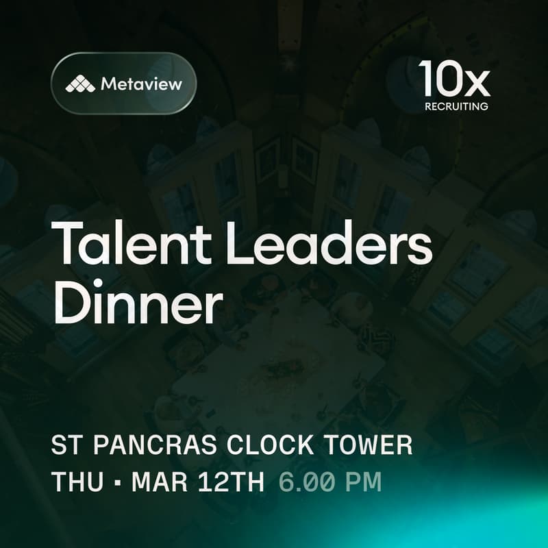 Cover Image for Invite-only talent leaders dinner: London