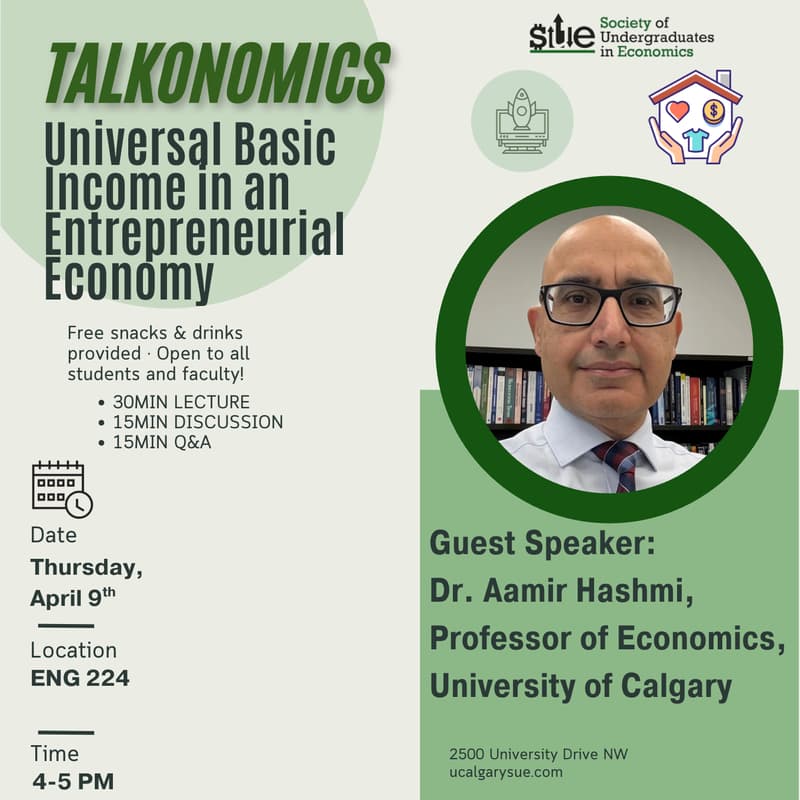 Cover Image for Talkonomics #8: Universal Basic Income in an Entrepreneurial Economy