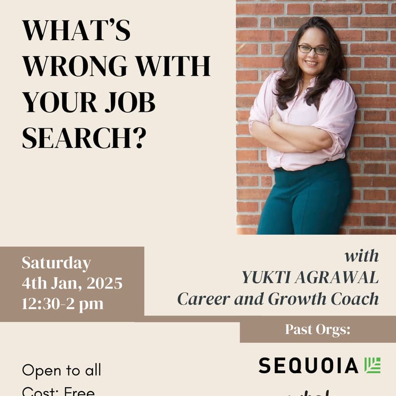 Cover Image for Job Search Masterclass with Yukti