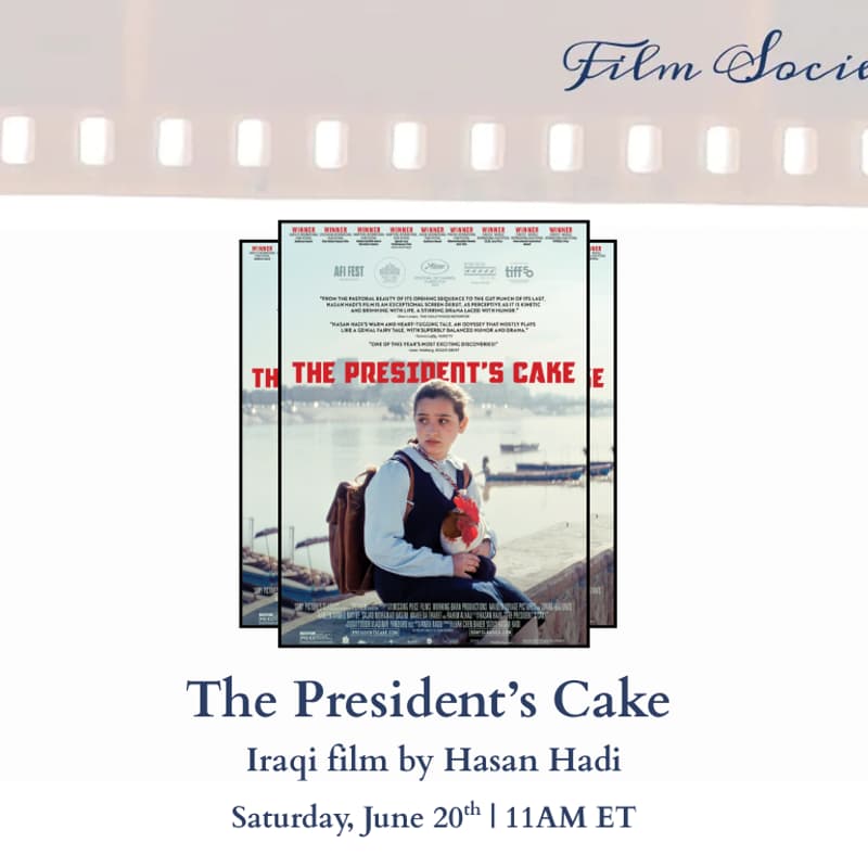 Cover Image for Film Society Presents: "The President’s Cake"