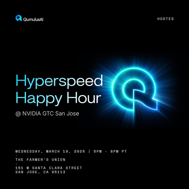 Cover Image for QumulusAI Hyperspeed Happy Hour