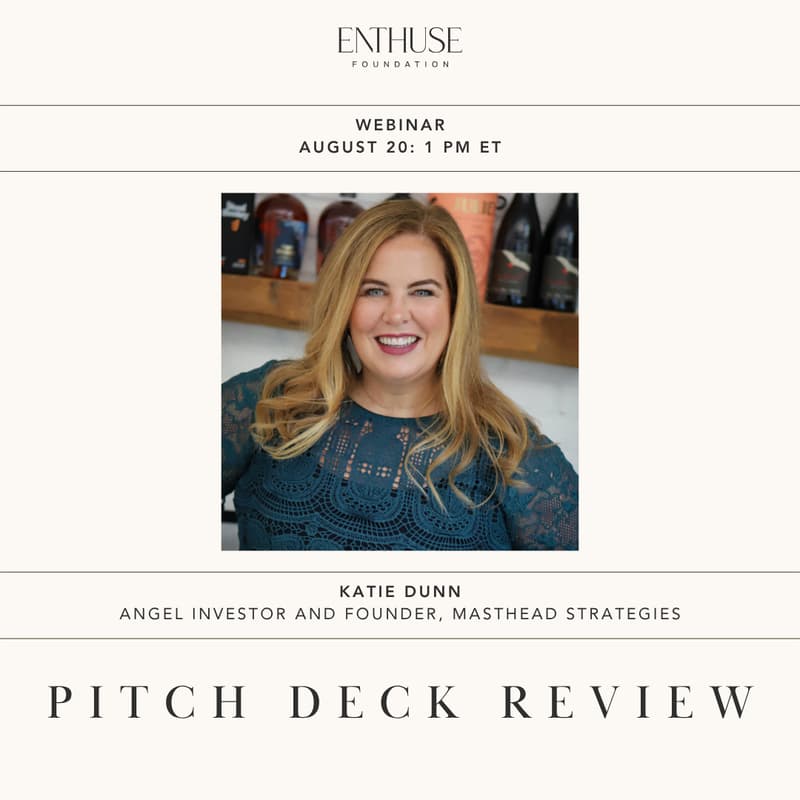 Cover Image for Pitch Deck Review with Katie Dunn