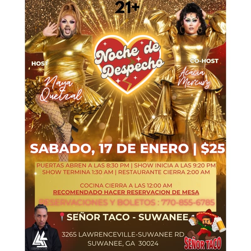 Foto de portada de Noche de Despecho