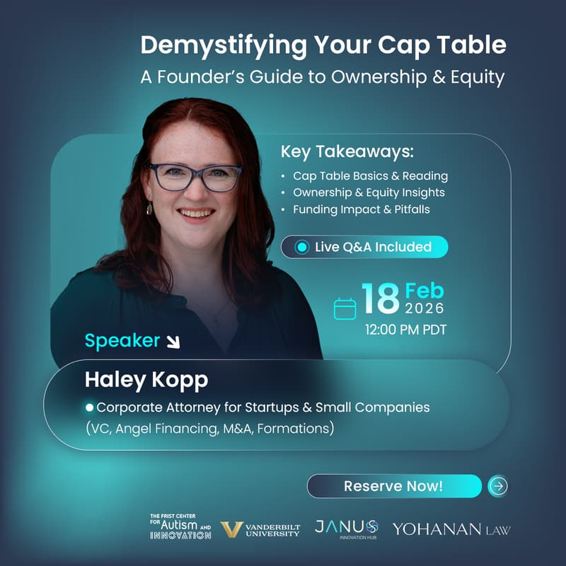 Cover Image for Demystifying Your Cap Table: A Founder’s Guide to Ownership and Equity