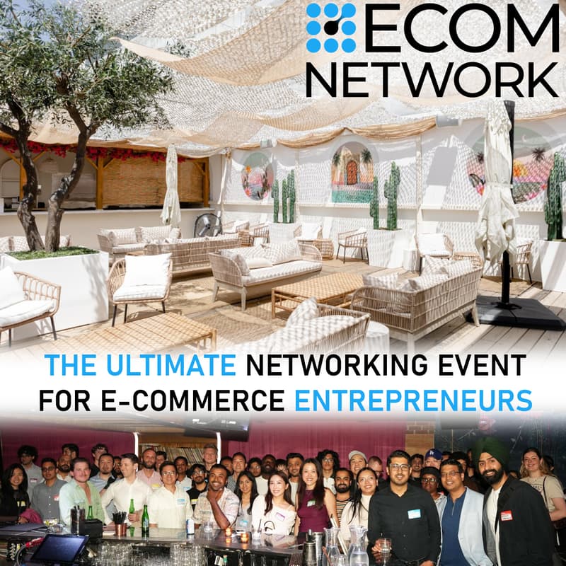 Cover Image for Ecommerce & Founders Mixer - Rooftop Social & Networking Soirée 🌴🍹