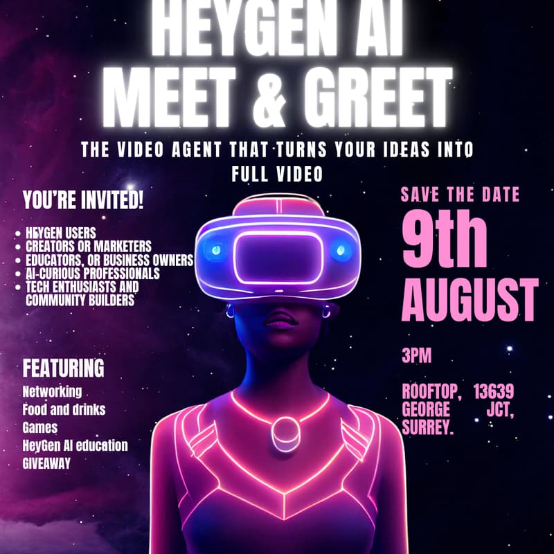 Cover Image for HeyGen AI Meet & Greet