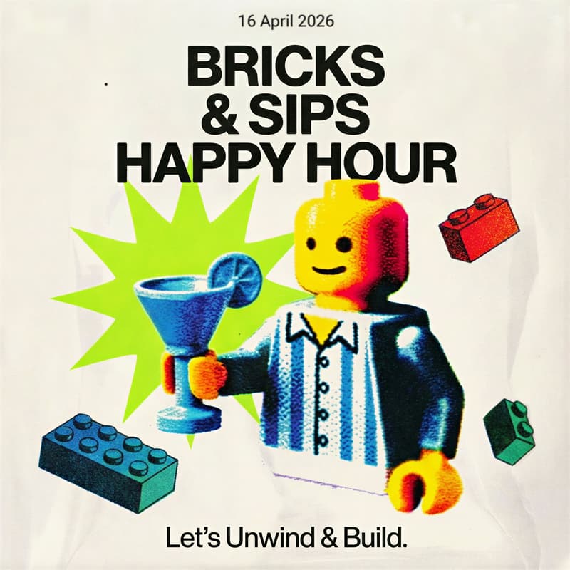 Cover Image for Bricks and Sips Happy Hour