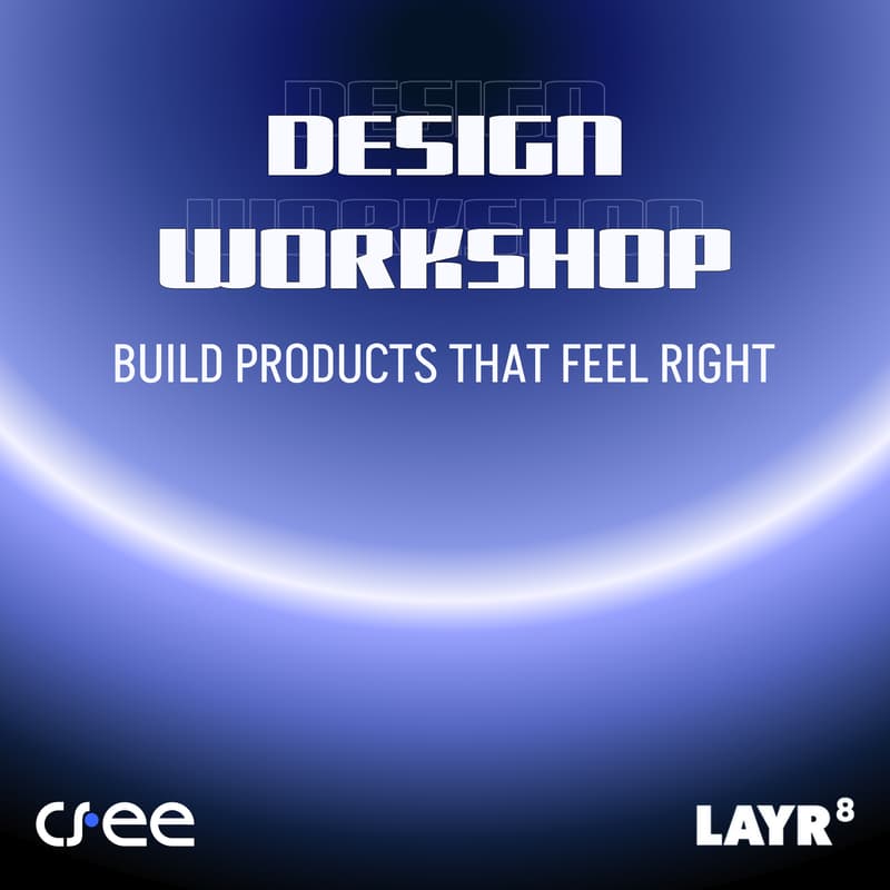 Cover Image for CSEE Design Workshop: Build Products That Feel Right