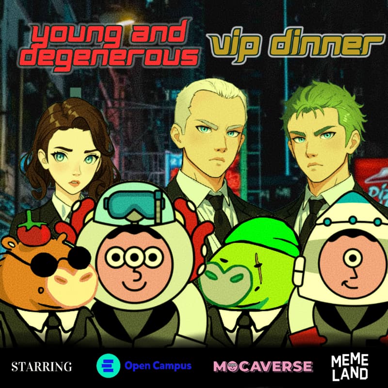 Cover Image for Young & Degenerous: VIP Dinner
