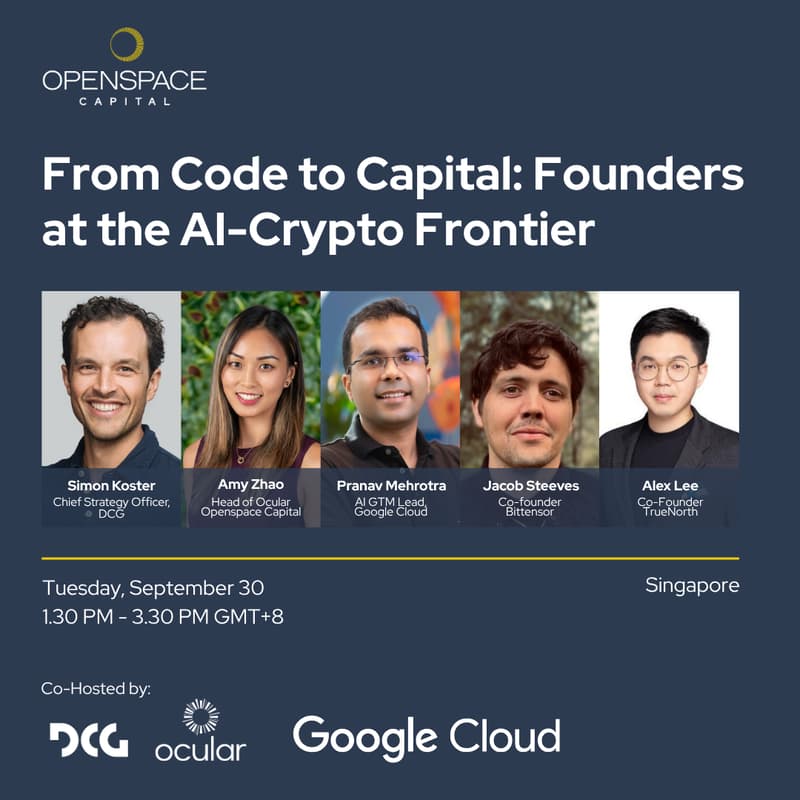 Cover Image for From Code to Capital: Founders at the AI-Crypto Frontier