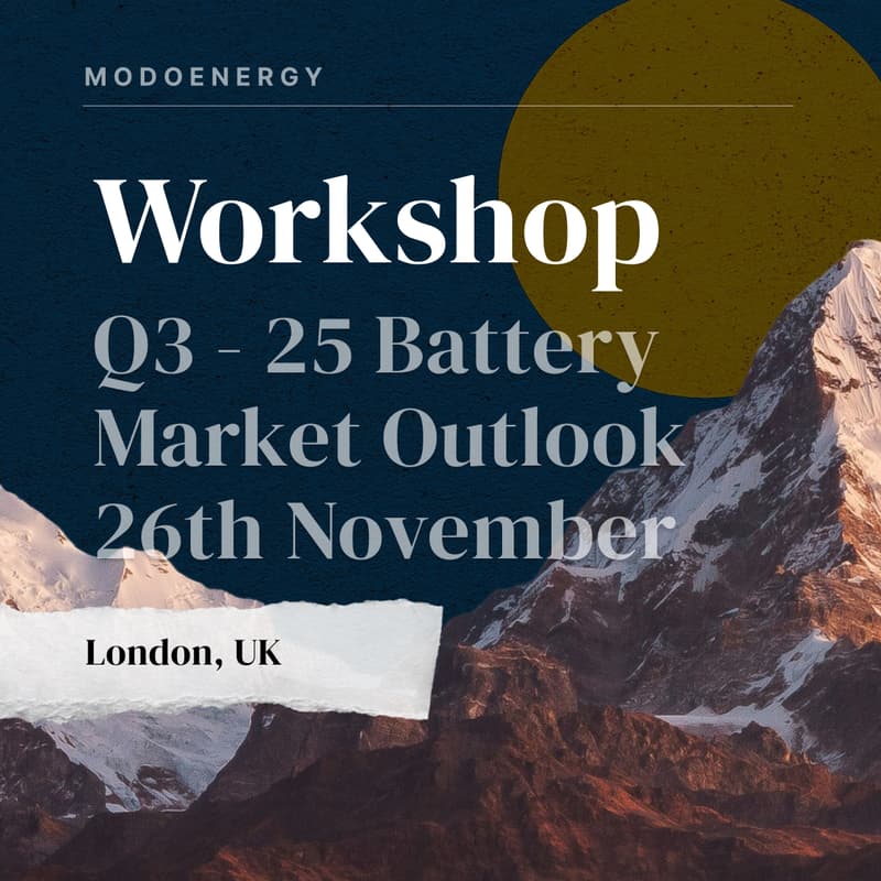 Cover Image for WORKSHOP: Q3 - 25 GB & EU Battery Market Outlook