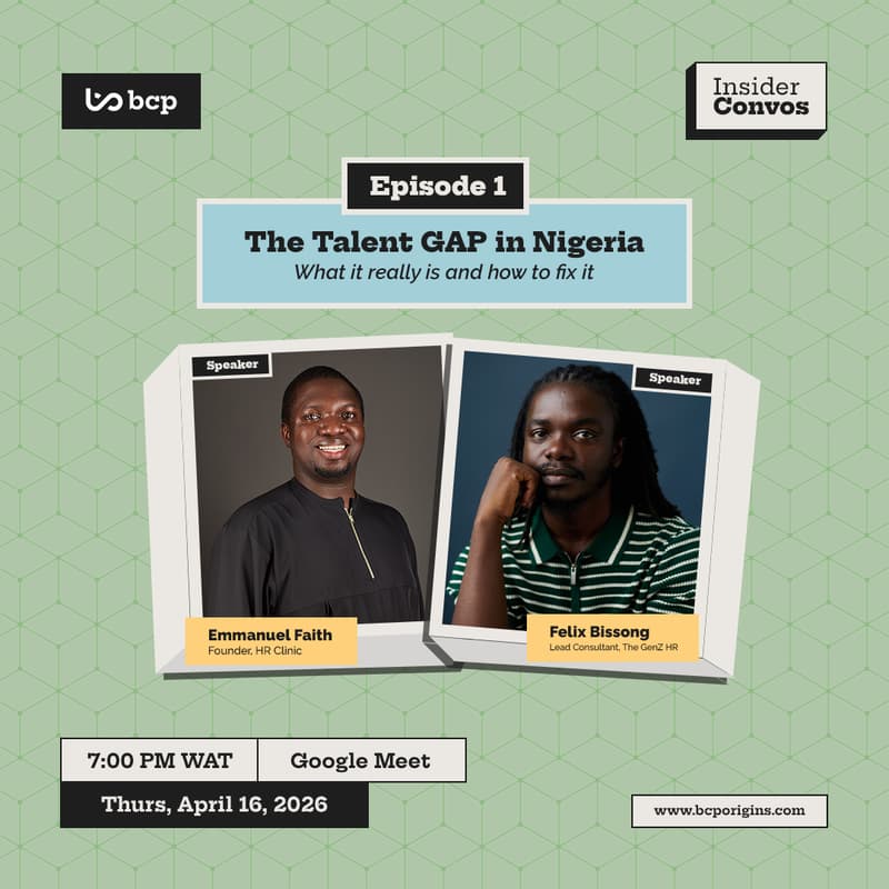 Cover Image for The Talent GAP in Nigeria *what it really is and how to fix it*