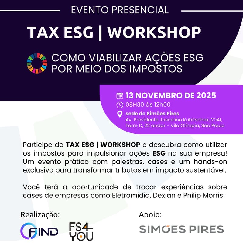 Cover Image for TAX ESG | WORKSHOP