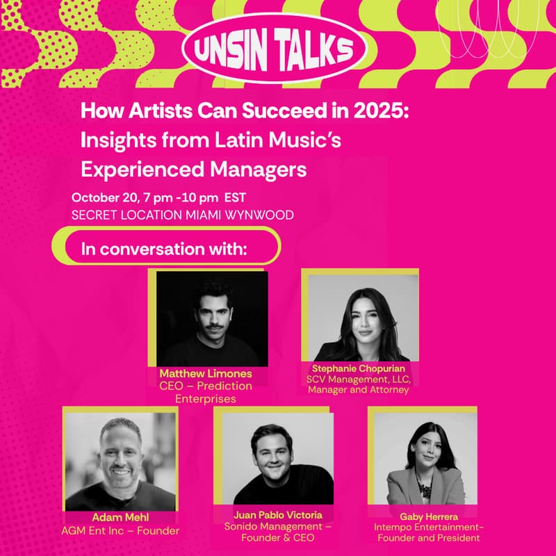 Cover Image for How Artists Can Succeed in 2025: Insights from Latin Music’s Experienced Managers