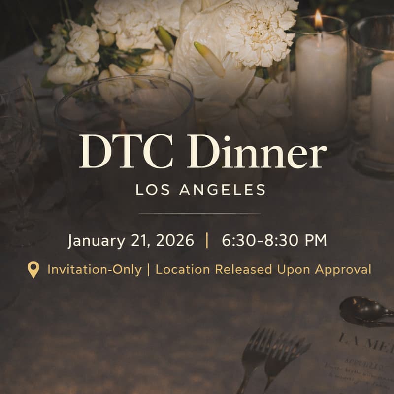 Cover Image for DTC Dinner