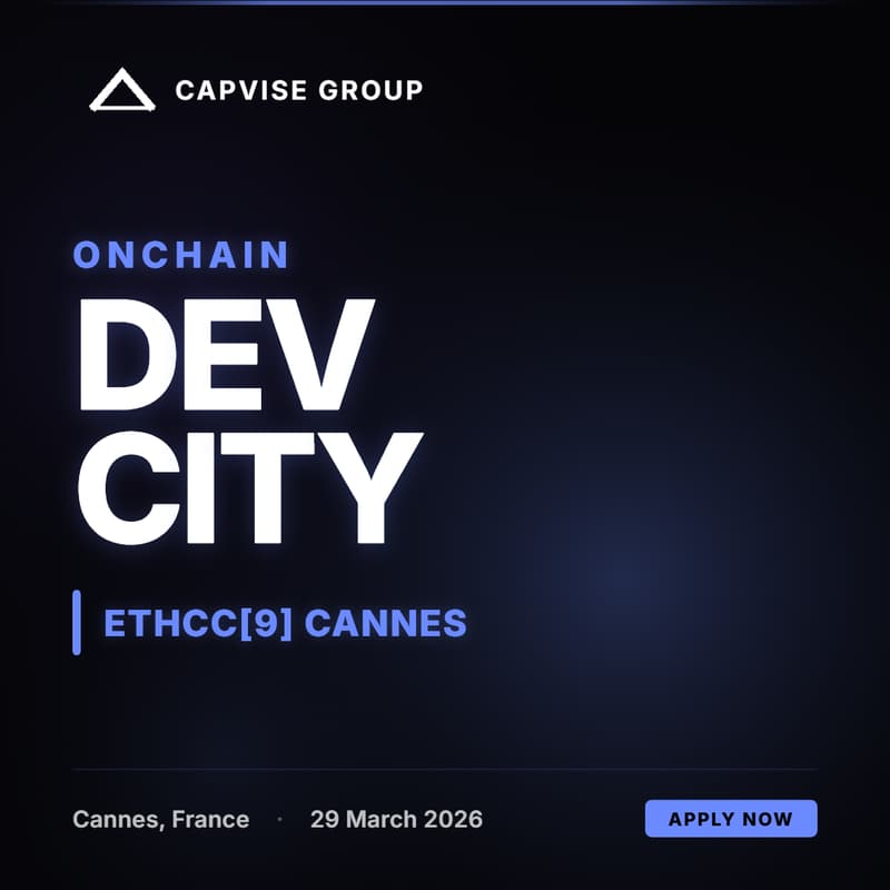Cover Image for Onchain Dev City @EthCC[9] Cannes 2026🇫🇷