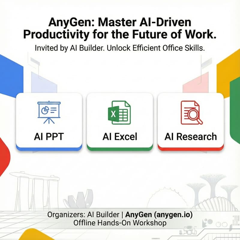 Cover Image for Hands-On AI Workshop to Master Slides, Excel & Deep Research