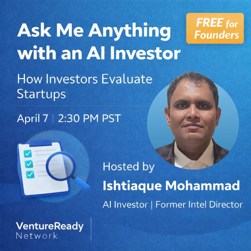 Cover Image for Ask Me Anything with AI Investor: How VCs Evaluate Startups in 2026