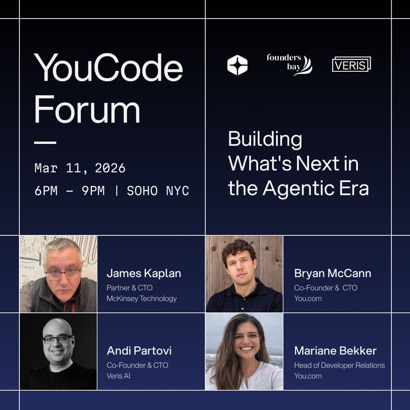 Cover Image for YouCode Forum: Building What's Next in The Agentic Era