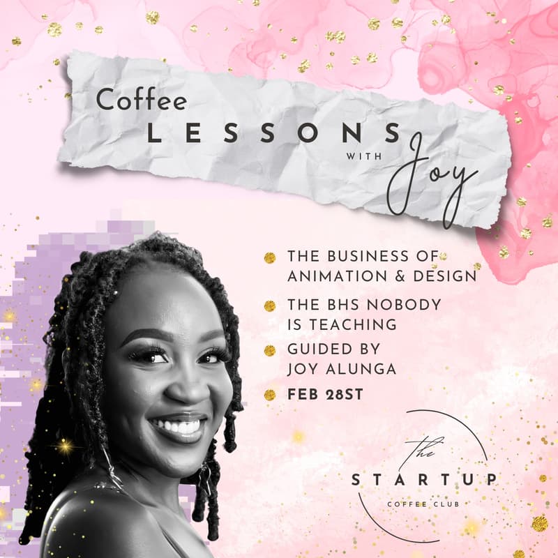 Cover Image for NSC Coffee Session: The Business of Animation & Design (That No One Teaches You) 🎬💰