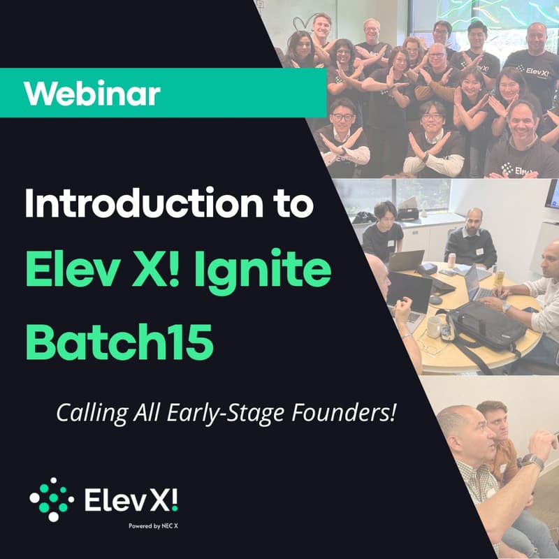Cover Image for 11/19: Introduction to Elev X! Ignite Batch15