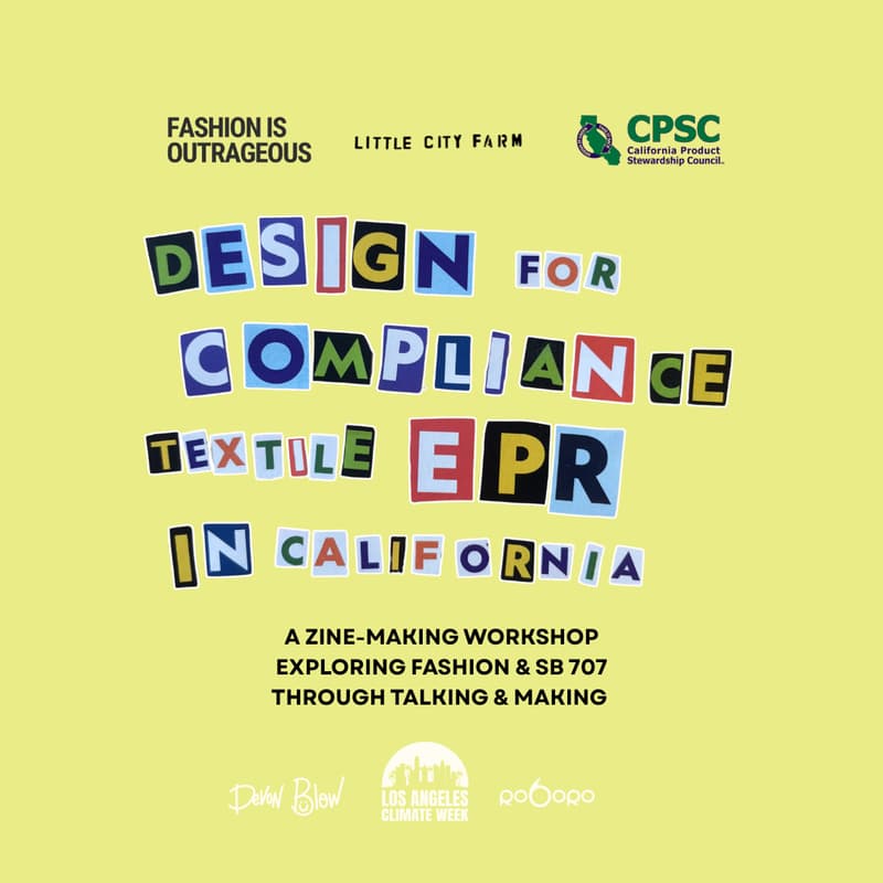 Cover Image for Design For Compliance Textile EPR In California (Los Angeles)