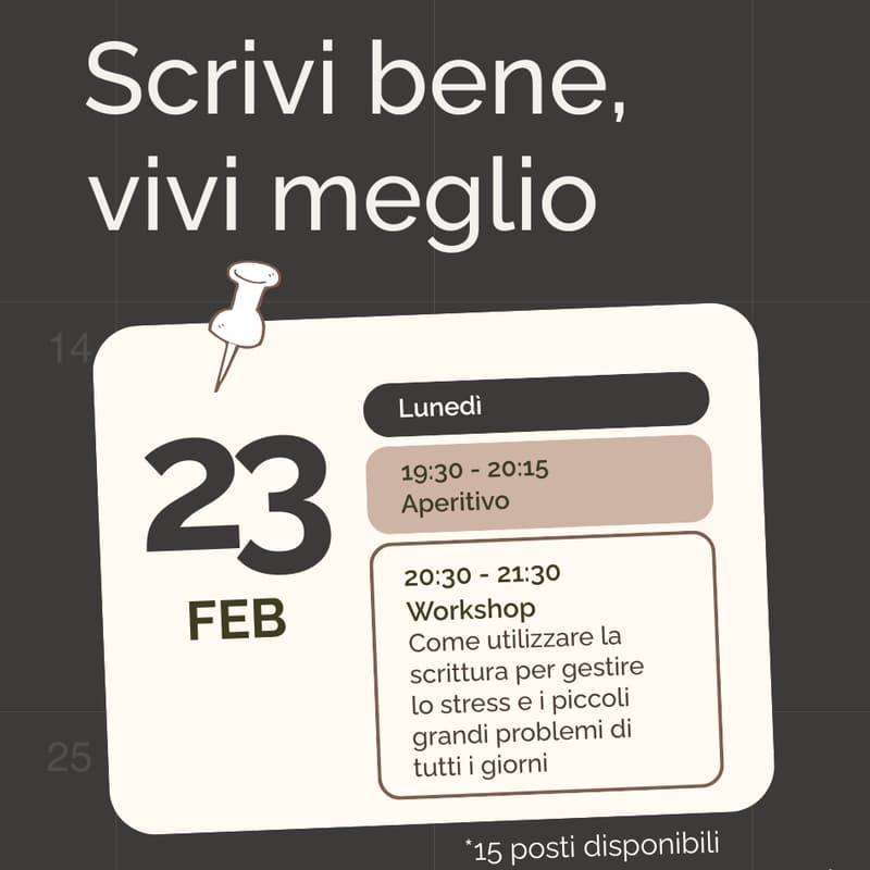 Cover Image for Scrivi bene, vivi meglio