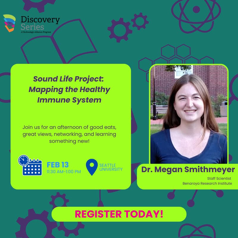 Cover Image for Discovery Series, Dr. Megan Smithmeyer, Staff Scientist, Benaroya Research Institute