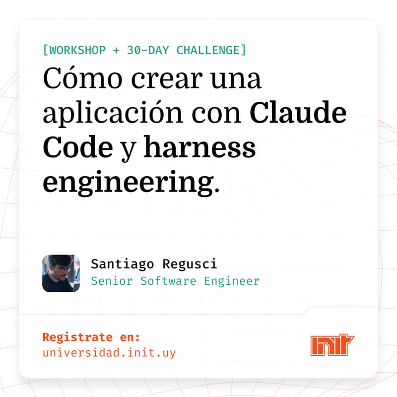 Cover Image for Cómo crear una aplicación con Claude Code y harness engineering