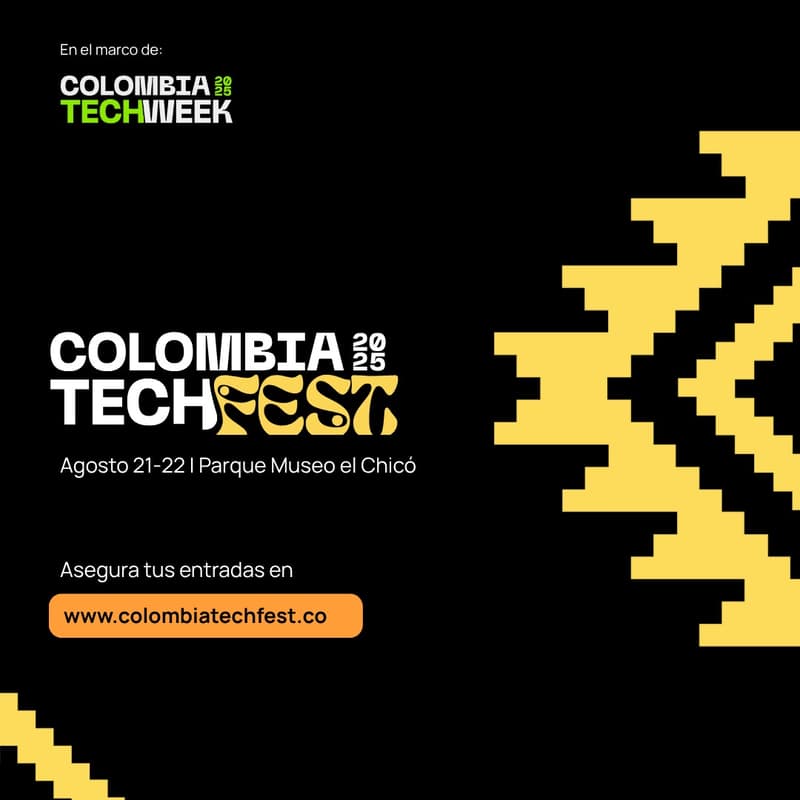 Foto de portada de Colombia Tech Fest - 21 & 22 Agosto Bogotá