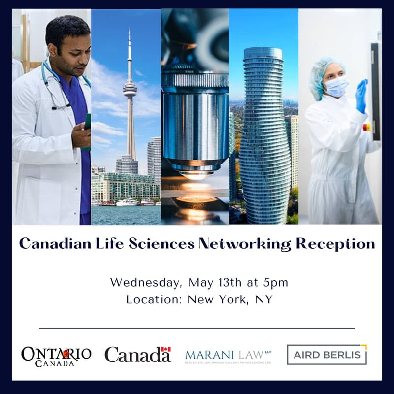 Cover Image for Canadian Life Sciences Networking Reception