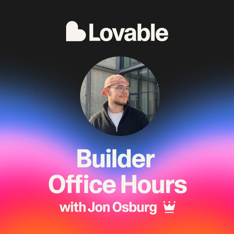 Cover Image for Builder Office Hours