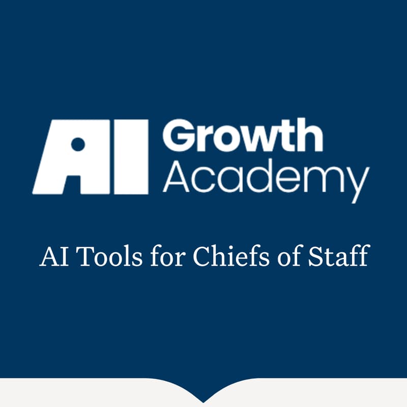 Cover Image for Leadership Series: AI Tools of Chiefs of Staff with AI Growth Academy's Catherine Toms and Stephen Toms - AUS & NA
