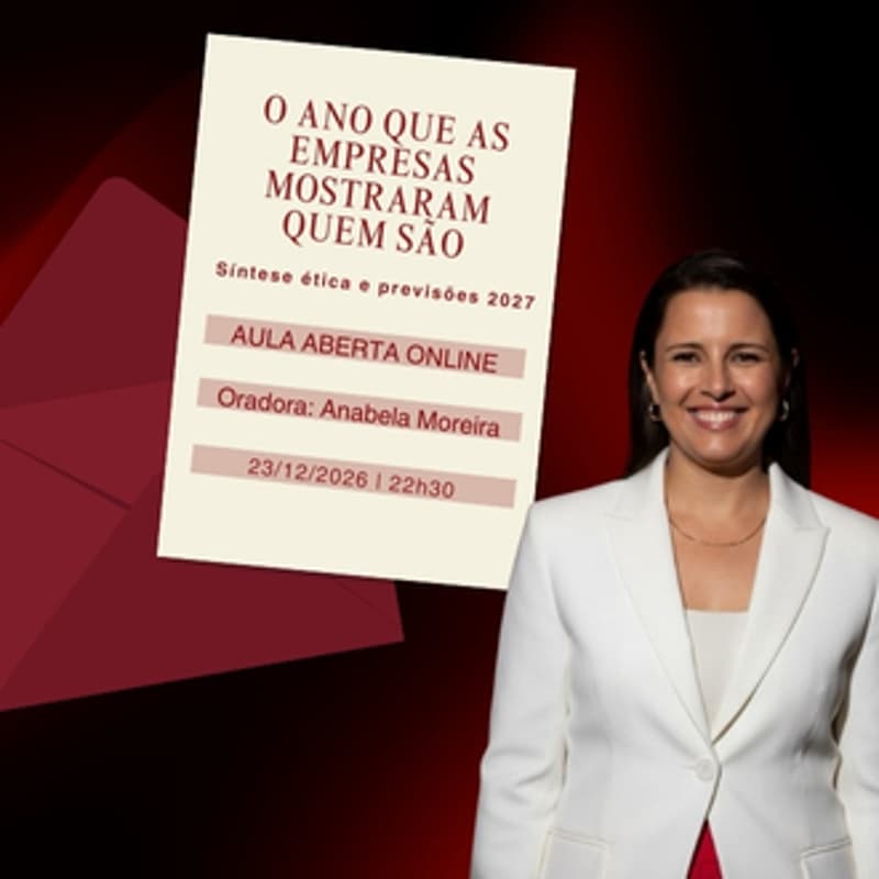 Cover Image for O Ano que as Empresas Mostraram quem São:  síntese ética e previsões 2027