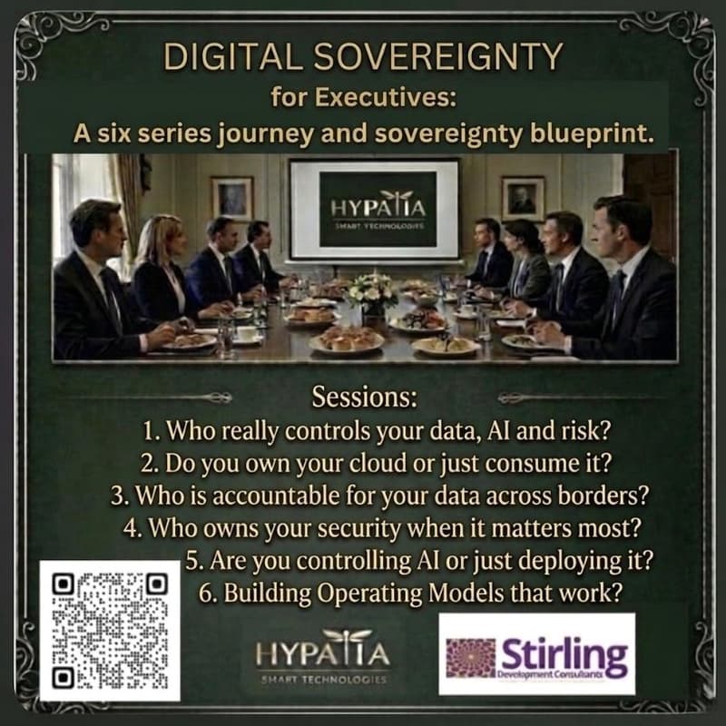 Cover Image for DIGITAL SOVEREIGNTY for Executives: A Six-Series Journey and Sovereignty Blueprint