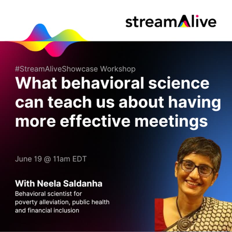 Cover Image for What a behavioral scientist can teach us about having more effective meetings
