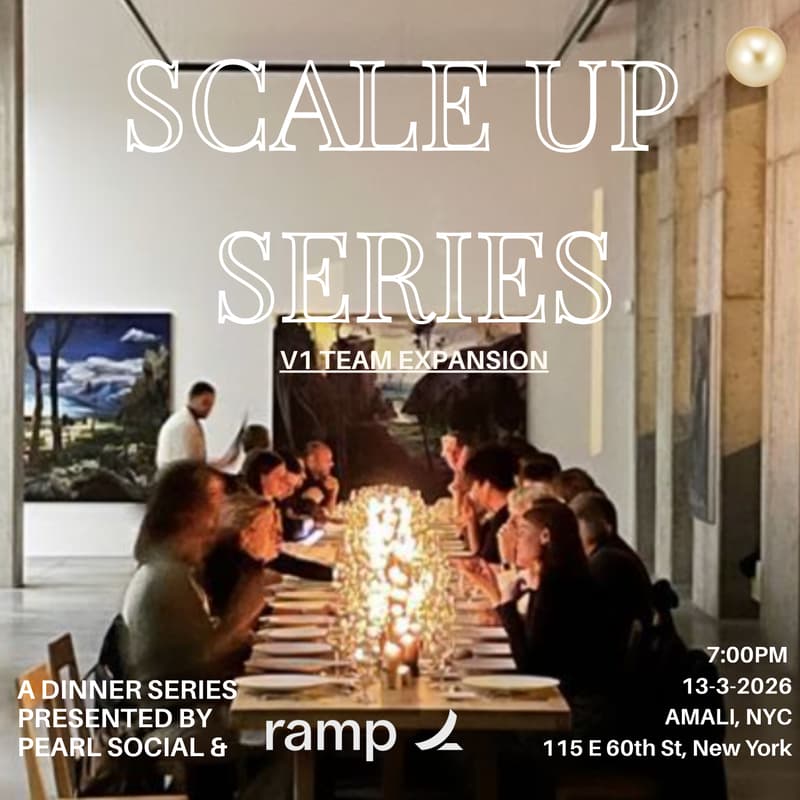 Cover Image for Scale Up Series: A Dinner on Hiring & Expansion