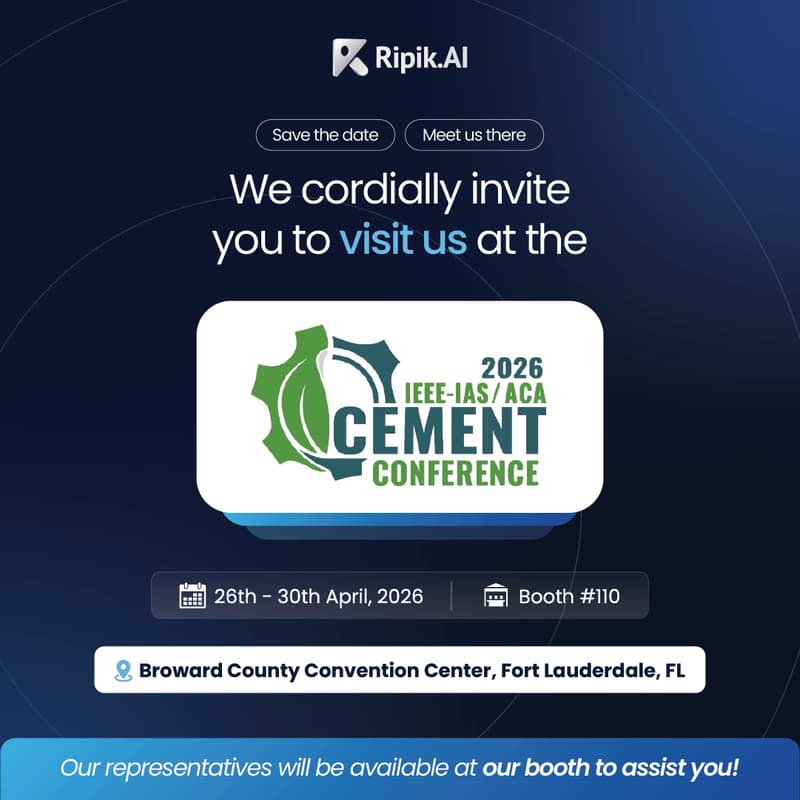 Cover Image for RIPIK AI at 2026 IEEE-IAS/ACA Cement Conference