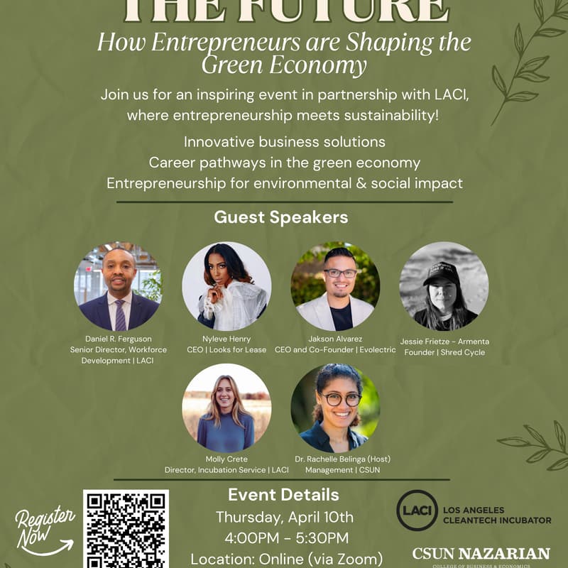 Cover Image for Transforming The Future. How Entrepreneurs are Shaping the Green Economy.