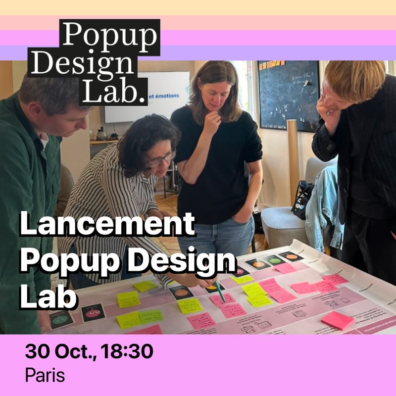Cover Image for Soirée de lancement Popup Design Lab