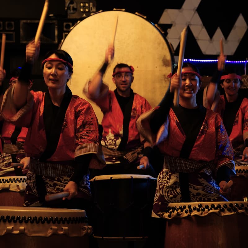 Cover Image for Beginning Taiko Drumming Classes